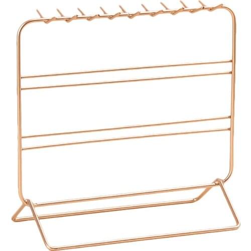Jewelry Stand, Metal Earrings Organizer, Beautiful Necklaces Holder& Bracelets Display, Jewelry Organizer
