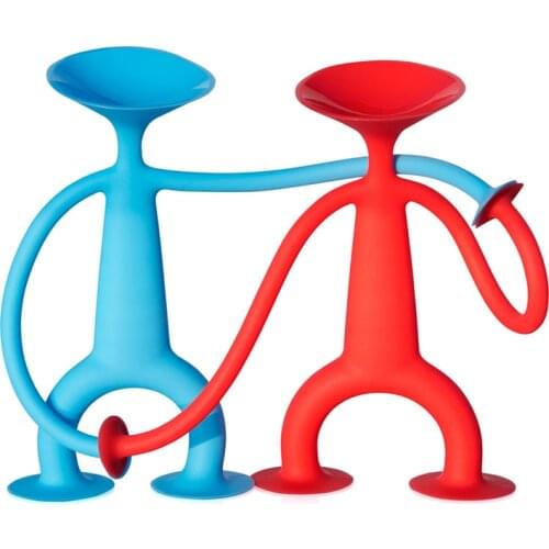 Suction cup silicone suction music villain vent decompression decompression childrens weird little toys birthday gifts