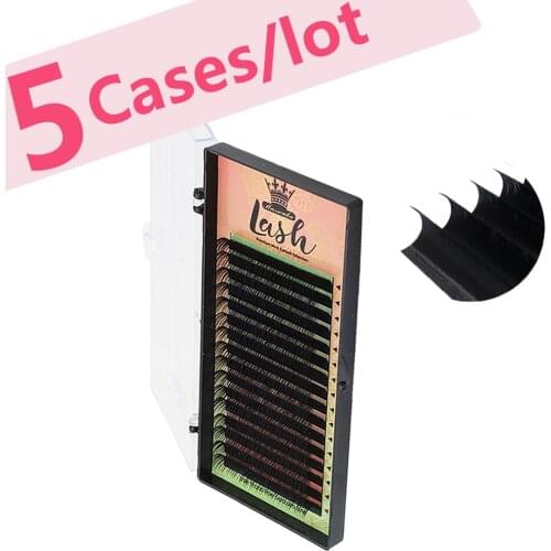 New arrival 16 Rows 8-20mm Soft Material Eyelash Extension false eyelashes mink lashes Faux mink individual lashes