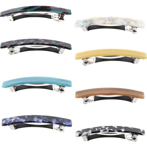 Stylish French Spring Barrette Leopard Hair Clip Headwear Jewelry Decoration