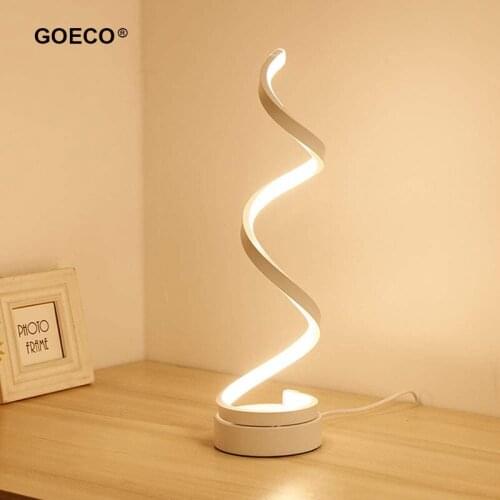 Led Table Lamp Modern Desk Light Minimalist Night Light Living Room Bedroom Bedside Home Decor European Regulations 20W 220V