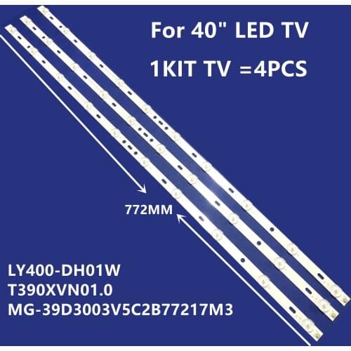LED backlight Strip for Sanyo 39inch 40inch TV LY400-DH01W 39T390XVN01.0 39CE5210H2 MG-39D3003V5C2B77217M3