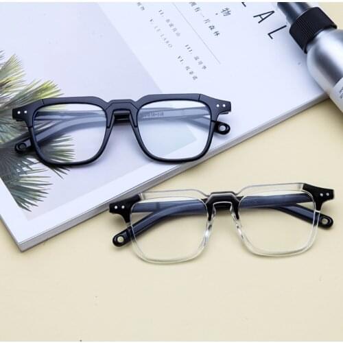 Unisex Anti Blue Ray Myopia Eyes Equipped Degree Simple Fashion New Cheaper Optical Irregular Squaur Frame JDA3065