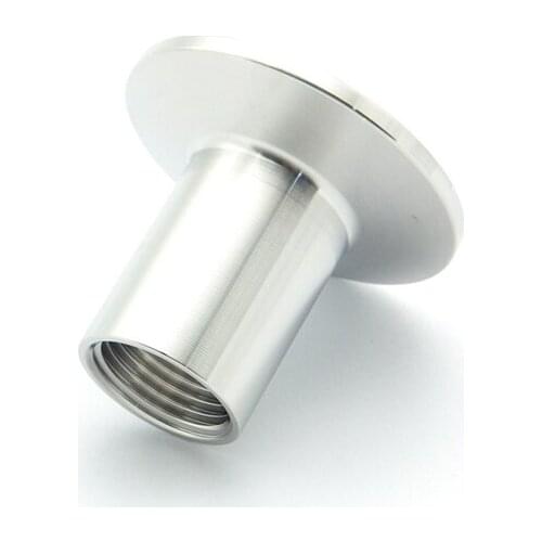 1/2" 3/4" 1" NPT Female Thread 304 Stainless Steel Sanitary Ferrule Pipe Fitting For Homebrew Fit Tri Clamp