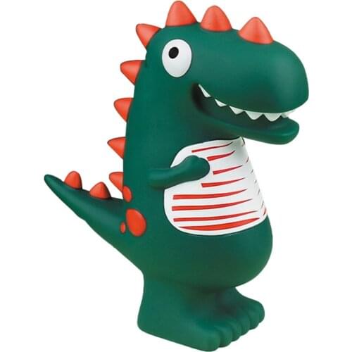 Cartoon Green Dinosaur Piggy Bank Child Money Bank Shatterproof Money Saving Box Creative Coin Bank Gift for Kids Boys Girls