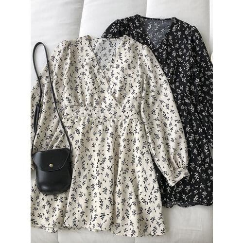 Womans clothes vintage floral dress dresses women