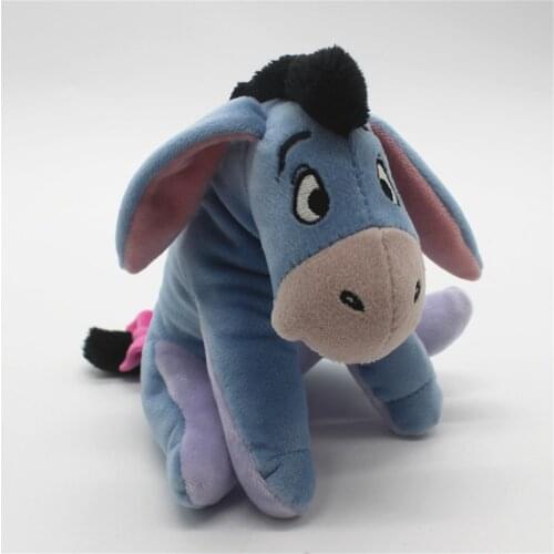 1piece 15cm winnie the pooh friend Eeyore Donkey Stuff Animal Soft Plush Toy Doll Birthday Children & Gril friend Gifts