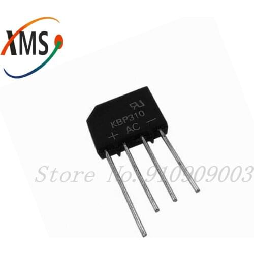 10PCS KBP310 1000V 3A bridge rectifier new and original IC