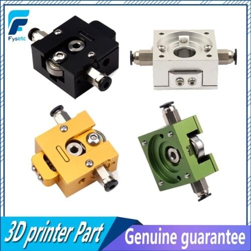 1Set DIY Bulldog All-metal Extruder Gold/Black/Green/Sliver For 1.75mm Compatible J-head MK8 Extruder Remote Proximity