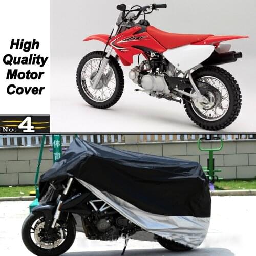 MotorCycle Cover For Honda CRF-F WaterProof UV / Sun / Dust / Rain Protector Cover Made of Polyester Taffeta