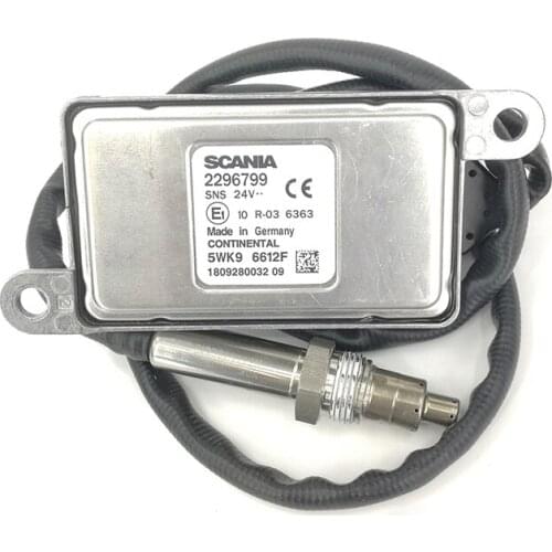 Truck parts Nox Sensor 5WK9 6612F 2296799 1872080 2247379 Nitrogen oxide sensor truck sensor