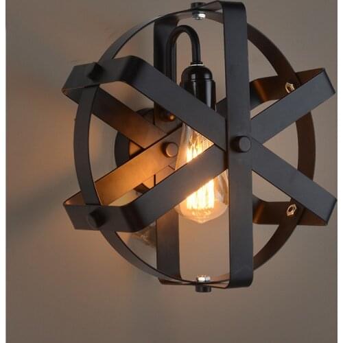 Living room decoration blue wall light lamparas de techo colgante moderna led glass ball dining room bedside aisle wall lamp