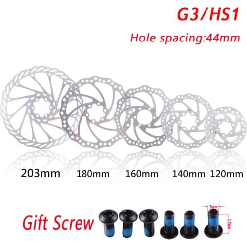 G3/HS1 Disc 120/140/160/180/203mm Bicycle Brake Disc Rotor for MTB Mountain Road G3 Brake Rotors Disc BB5/BB7 AVID MTB Brake