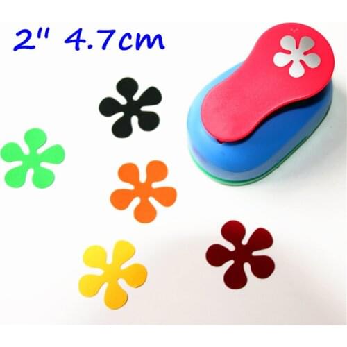 2 inch (4.7cm) flower design scrapbooking punch eva foam punch paper punches for paper crafting projects