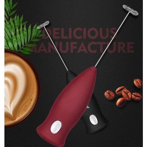 HOT Mini Electric Blender 48*235mm 5W Handheld Frother with Stand Bubbler for Coffee Egg Cappuccino In Stock