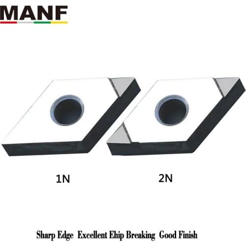 MANF Turning Tool Insert Aluminum DNMG110404 DNMG110408 PCD Aluminium Applicable MDJNR2020K11 MDJNR2525K11