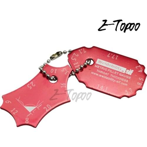 Welding Gauge key Pocket Accurate Weld Detection scale Regulation welding Inspection Weld Fillet Gauges