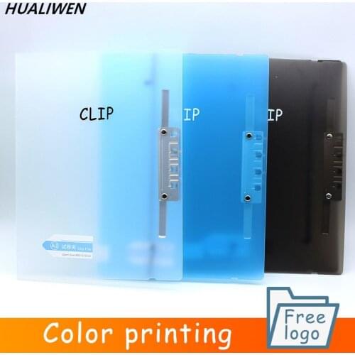 Folder A3 picture album clip powerful paper clip folding type test paper folder for primary school students transparent paper