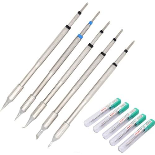 For Jabe UD-1200 Original Soldering Iron Tips Lead Free Electronic Welding Iron Tip Nozzle Phone Repair Power Tools Accessories