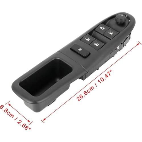 Window Control Switch Front Driver Side Electric Switchs 6554.CF 6554CF For Peugeot 406 Auto Accessories 1PC