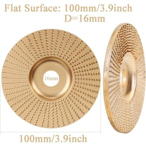 Wood Grinding Wheel Rotary Disc Sanding Wood Carving Tool Abrasive Disc Tools For Angle Grinder Tungsten Carbide