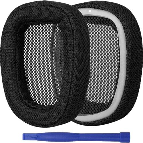 Foam Fabric Replacement Ear Pads Cushion Cups Repair Parts Earpads for Logitech G433 G233 G-Pro G 433 233 Pro Headphones