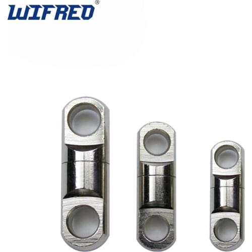 Wifreo 10PCS Fishing Heavy Duty Swivel Solid Ring Tuna Offshore Trolling Connector Size 5 6 7 8 9 12 Connect Rotate Ring ZH0001