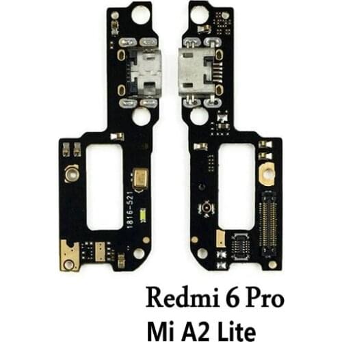 For xiaomi redmi 6 pro USB Charge charging Dock Connect port Board Repair Parts