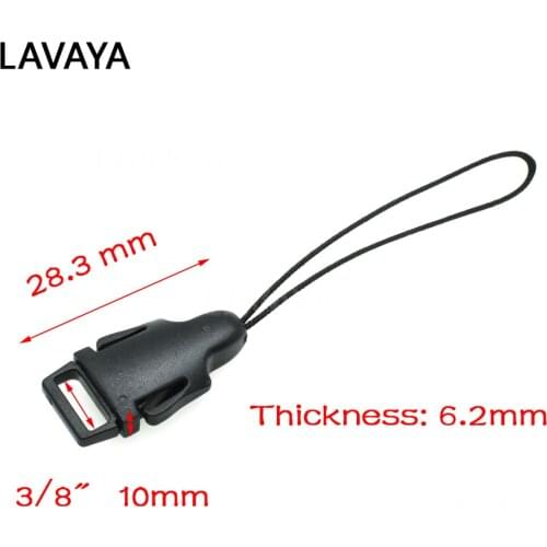 1pcs Webbing Size 10mm Detachable Buckle For Lanyard Worker Tag ID Card Holder Lanyard Accessories Mobile phone buckle