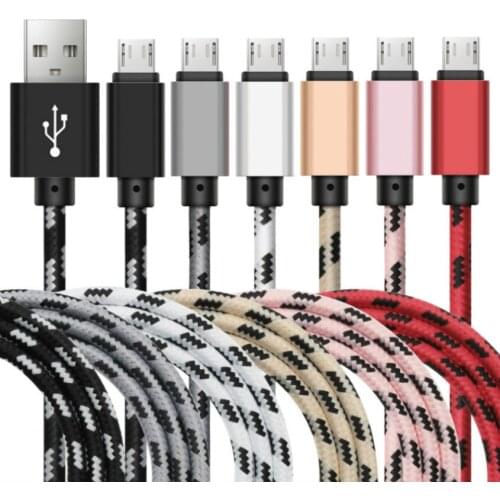 1m 2m 3m 8pin Fabric Sync Data Charging Charger Adapter USB Cable for iPhone 12 11 XS Max XR X 8 7 6 Plus 5 100pcs