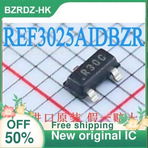 2-10PCS/lot REF3025AIDBZR R30C SOT-23 REF3025 New original IC