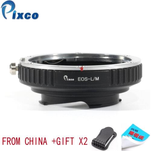Pixco For EOS-L/M Lens Adapter Suit For Canon EOS EF Lens to Camera Leica M Mount Camera M10-D/M10-P/M10/M9-P/M9/M8.2/M7/M6/M5/M