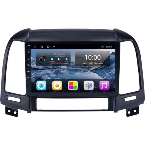 Car Multimedia Player for Hyundai Santa Fe SantaFe 2006 - 2011 Quad Core Android 10 Radio Stereo GPS Navigation Navi NO DVD