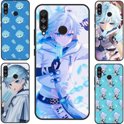 Genshin Impact chongyun Case For Huawei P30 P20 P40 Pro Mate 10 20 Lite Nova 5T P Smart Z 2019 Honor 9X 8X 8A 10i