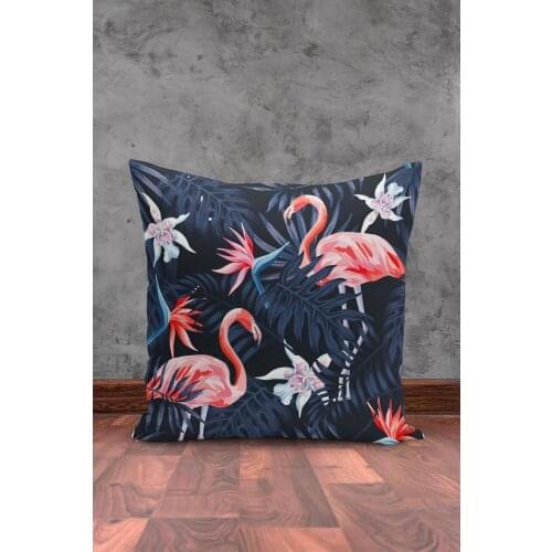 Pillow Case Custom Flamingo Pattern Digital Printed Decorative Pestle Cover Pillow Case