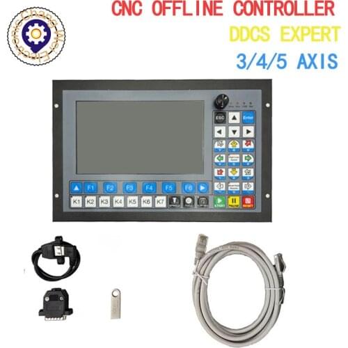 DDCS-E ,DDCSV3.1 CNC Offline Controller DDCS-EXPERT Support 3/4/5 Axis 1MHz ATC G-Code Wifi