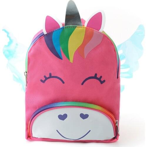 Under Nineteen Creative Unicorn Wings Kids Backpack Fashion Mini schoolbag Backpack New Children School Bags Girls Cute Backpack