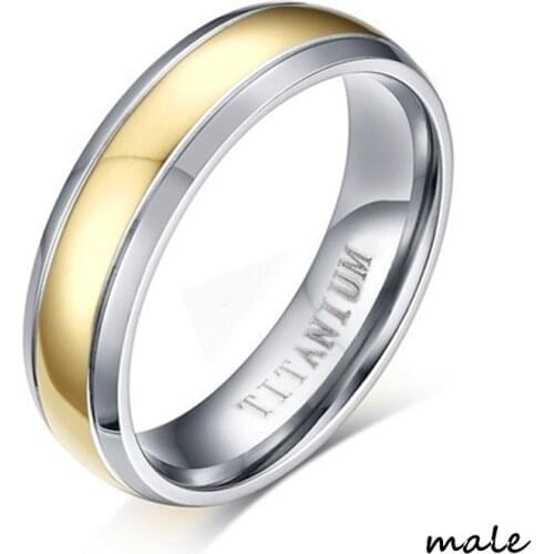 FDLK 8MM Mens Fashion Stainless Steel Ring Wedding Engagement Jewelry For Gifts