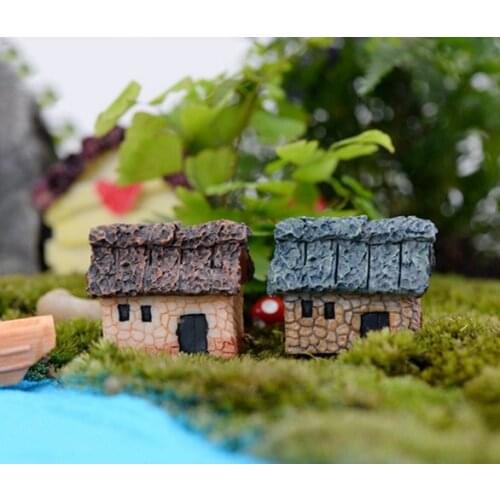 Mini Fairy Garden Craft Figurine Plant Pot Garden Ornament Miniature Decor DIY