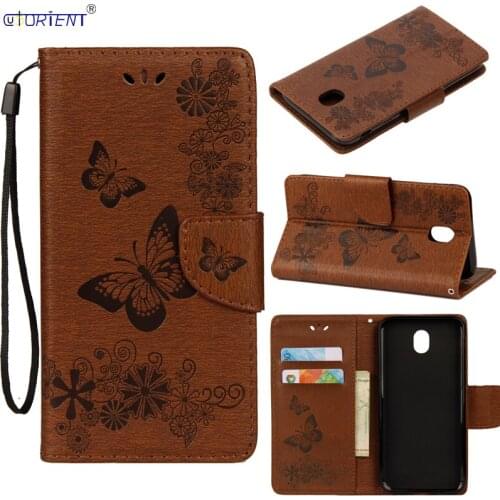Leather Cover For Samsung Galaxy J7 Pro 2017 J730 Flip Wallet Case SM J730F J730F/DS J730FM/DS J730G J730K Card Slot Phone Bag