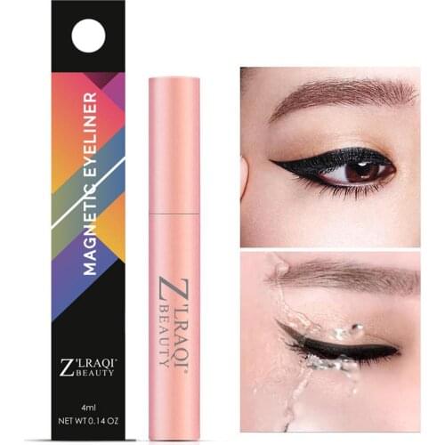 Magnetic Liquid Eyeliner Waterproof Long Lasting Black Eyeliner False Eyelashes Glue Magnetic Eyelashes Kit Makeup Beauty Tools