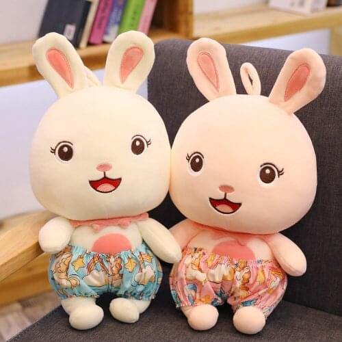 25/45/55cm cute Beach Rabbit Doll Plush Toy Baby Toy Birthday Gift Christmas Gift Plush Doll Girl Gift Accompany