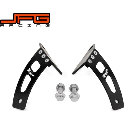 Motorcycle Black Front Upper Fairing Headlight Holder Brackets For OLARIS RZR XP1K XP1K-4 2014-2016 RZR900 RZR-S 1000 2016