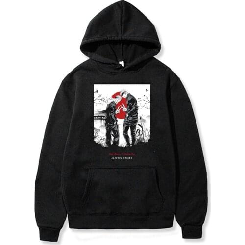 SUNOWE 2021 Jujutsu Kaisen Hoodies Demon Slayer Mens Casual Fashion Sweatshirts Anime Loose Hoodie Hip Hop Streetwear Male