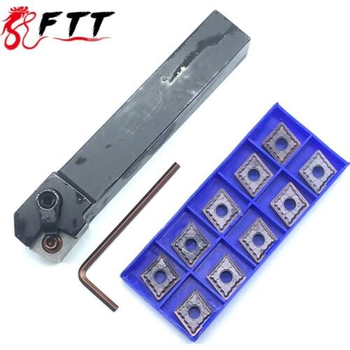 10pcs CNMG120408 LM HP1025 Carbide insert Blade Cutter with 1pc MCKNR1616H12 Holder CNC Lathe Turning Tool Set