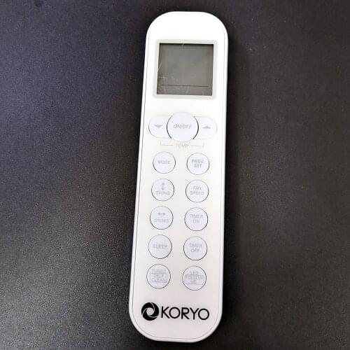 Used Original RG36F5(B)BGEF FOR KORYO MIDEA Air Conditioner Remote Control Fernbedienung