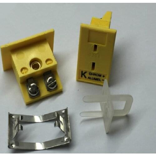 Original k Type Thermocouple Socket K type Thermocouple Panel Socket MPJ-K-F Pannel Thermocouple Connector Small Panel Jacks