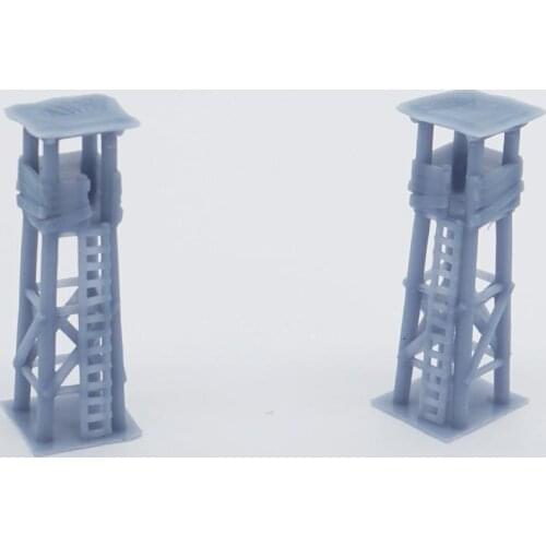 Outland Models Model Railroad Scenery Layout Small Watchtower Set 1:220 Z Scale