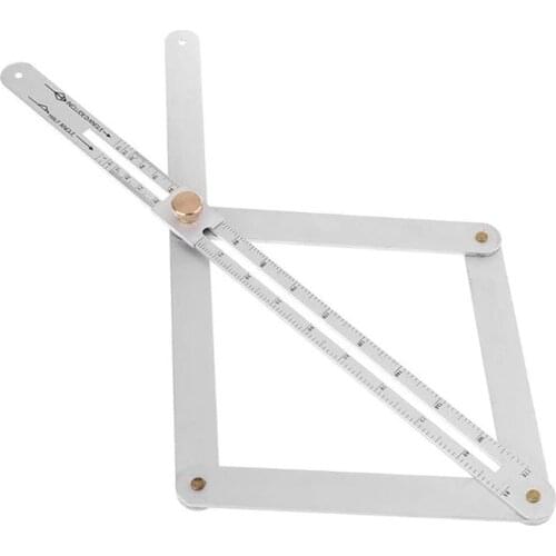Foldable Bevel & Corner Protractor, For Multi Angle Measurement Tool For Woodworking Goniometer Square Ruler Digital Angle Meter
