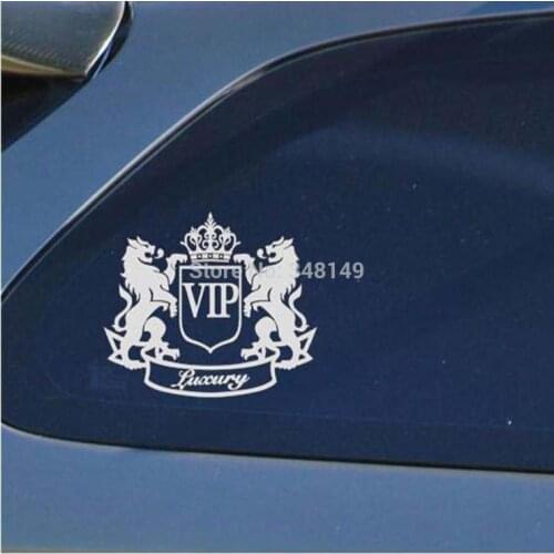 Car Accessories Luxury VIP Lion Reflective Car Sticker And Decal For Motorcycle Chevrolet Cruze Ford Focus VW Skoda Octavia kia
